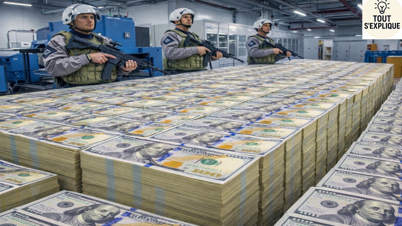 Comment c’est fait : L’argent — secrets des méga-usines qui impriment les billets du monde 💵🏭