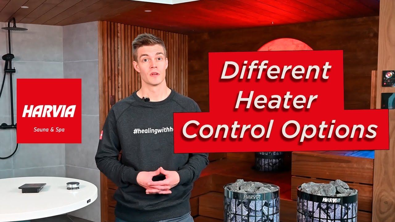 Harvia - Different Electric Heater Control options - YouTube