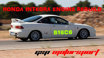 Honda Integra/Acura [[TIMELAPSE]] B18C6 ENGINE ASSEMBLY