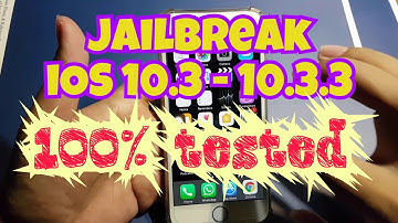 How to Jailbreak iOS 10.3.x (tested)