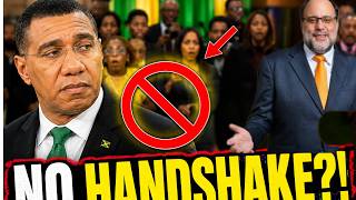 DID ANDREW HOLNESS DIS MARK GOLDING BY REFUSING TO SHAKE HIS HAND 