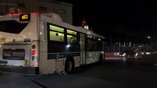 MTA NYCT #4200 on the B83 to Spring Creek Towers Seaview Av at Broadway Junction