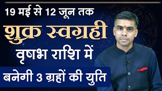 19 MAY 2024 से शुक्र का राशि परिवर्तन, जानिए सभी 12 राशियों का हाल एवं फलाफल || Vaibhav Vyas