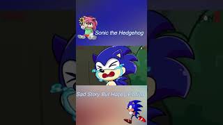 Sad Story But Happy Ending  | Sonic the Hedgehog Animation #shorts