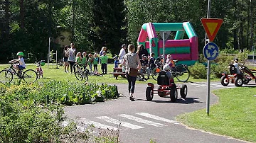 Rovaniemen liikennepuisto/Traffic Park in Rovaniemi 16.6.2016