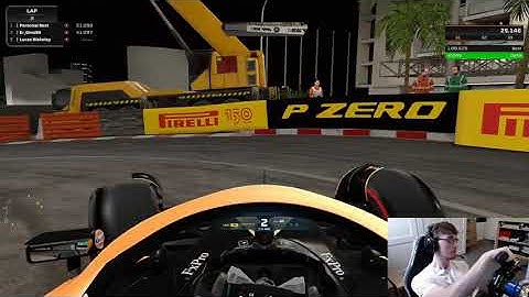 F1 22 Monaco World Record at MIDNIGHT