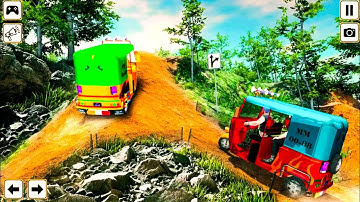 Real Rickshaw Driving Games - Tuk Tuk Auto Racing Gameplay - Best Android Game 2022