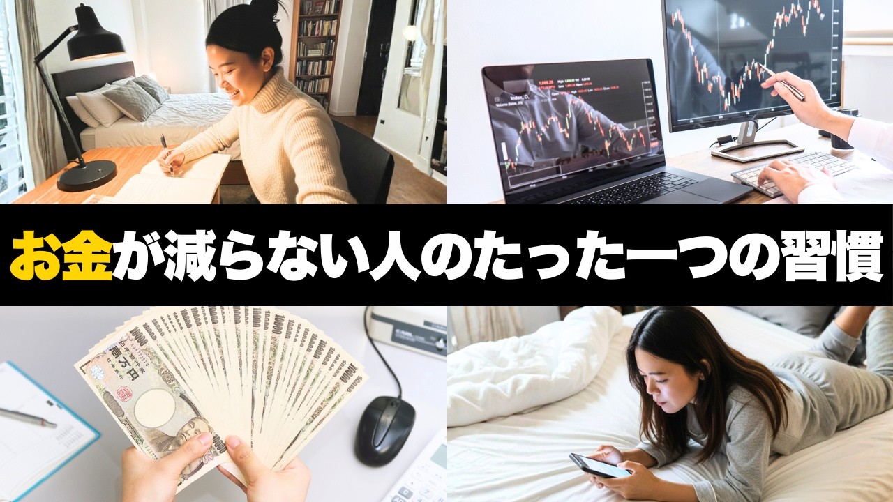 【節約しない】お金が貯まる成功者の最強習慣【脳科学】