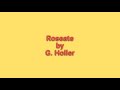 G. Holler | Roseate |