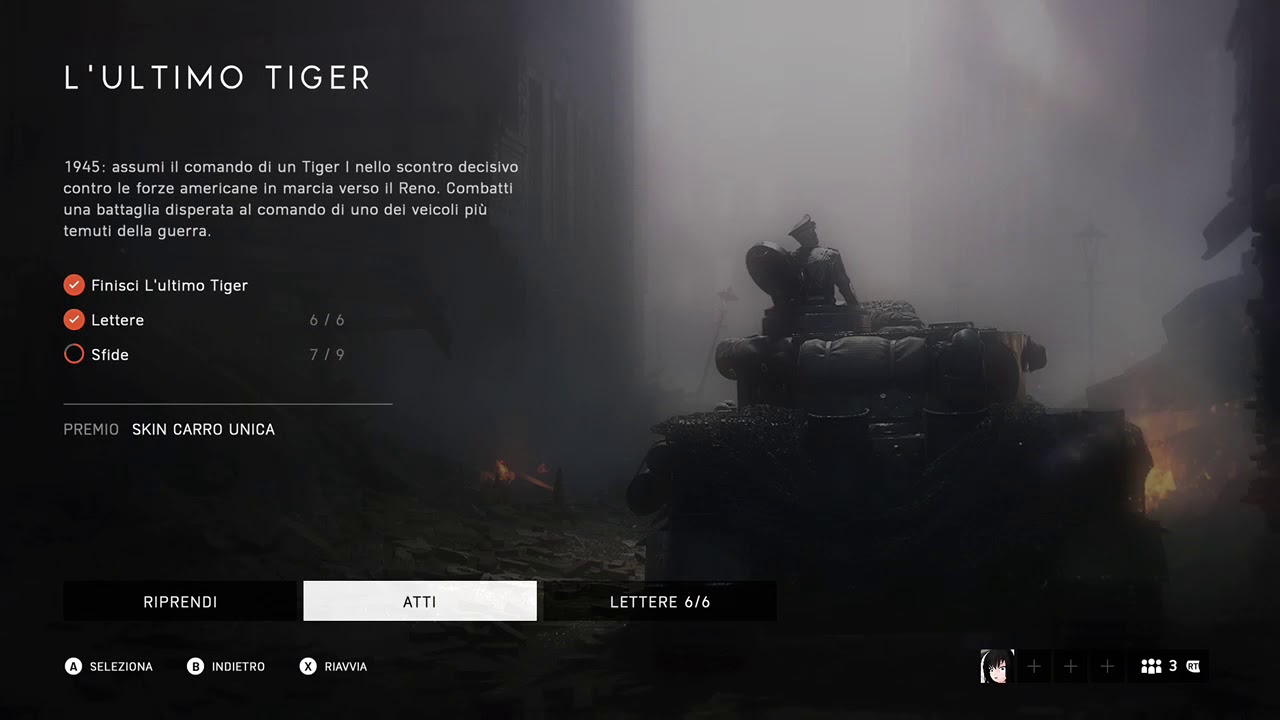 Battlefield V [BUG] can't unlock Tiger Skin