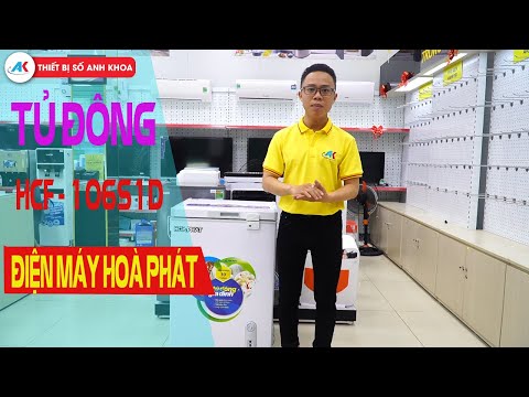 Tủ đông Hòa Phát HCF 106S1D chất lượng tốt giá cạnh tranh | TBS-ANHKHOA