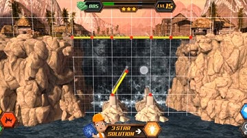 Bridge Construction Simulator - Level 15 | 3 stars