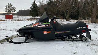 Arctic Cat Z440 REVIVE After 20+ Years of Sitting - Will It RUN?