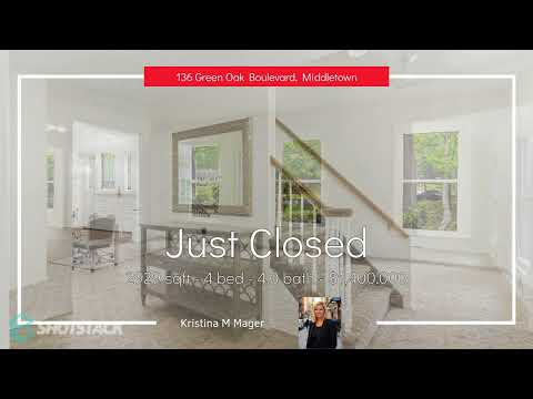 136 GREEN OAK BOULEVARD, Middletown, NJ home video tour