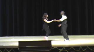 2016 O'Hara Elementary Multicultural Night - Señorita Taylor Dances Salsa
