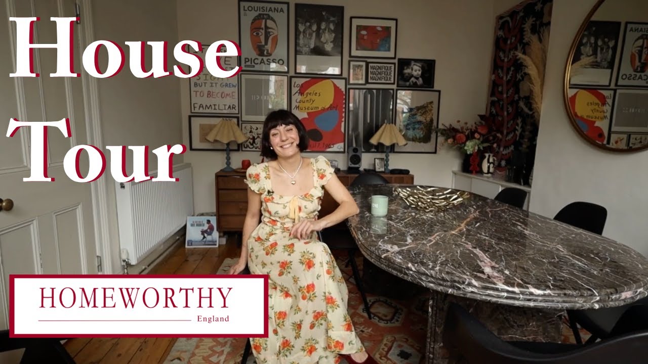 ENGLISH HOUSE TOUR | A Townhouse in London Filled with Color