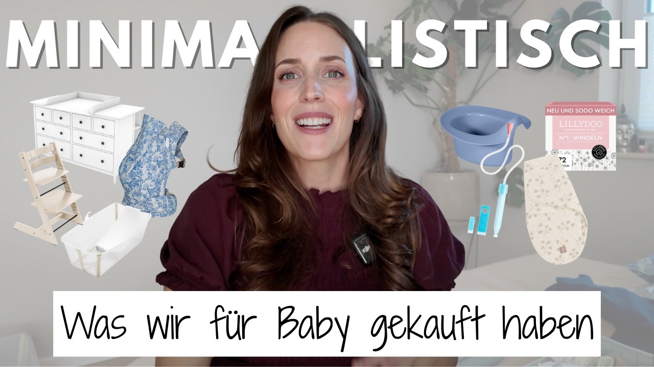 BABY ERSTAUSSTATTUNG | Das haben wir bisher gekauft (minimalistisch!)