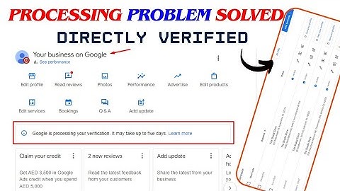 Now directly verified your GMB 🔥|| Processing problem solved 💯