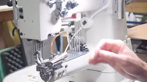 Cylinder-Bed Sewing Machine For Binding: Yamata 335 Overview