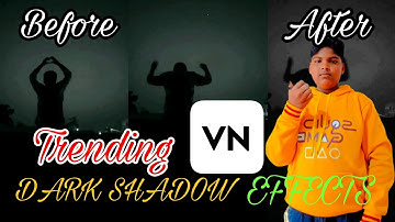Dark Shadow video editing| VN editing in telugu||tutorial #vnediting  #darkshadowediting #videos😘💝🫶