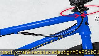 Eastern Bikes Eastern BMX Bikes - Orbit Model 20 Inch Bike. Lightweight Freestyle Bike Designed by