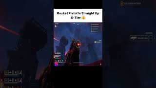 Rocket Pistol Is Straight Up S-Tier 🤫 | #helldivers2 #gaming #shorts