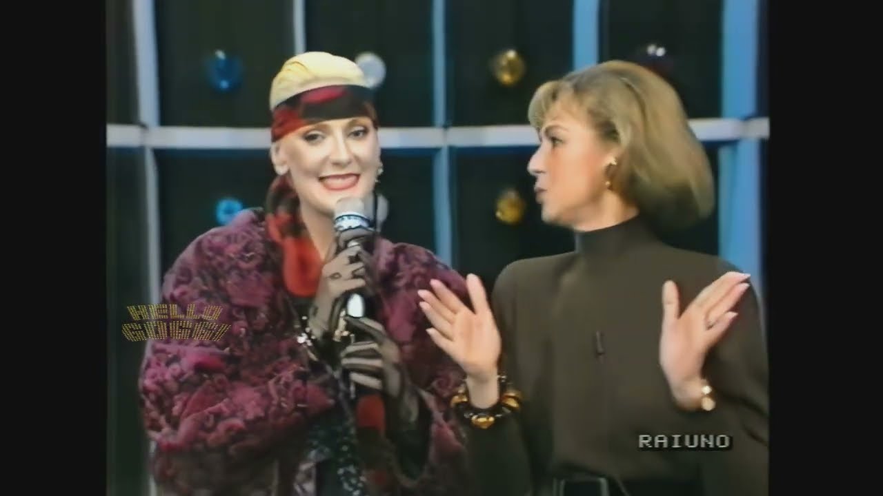 VIA TEULADA 66-1989 Loretta Goggi intervista Donatella Rettore e i New Trolls