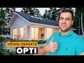 ПРОЕКТ ДОМА ИЗ ГАЗОБЕТОНА OPTI | ОДНОЭТАЖНЫЙ ДОМ ДЛЯ СЕМЬИ ДО 4 ЧЕЛОВЕК 147 КВ.М.