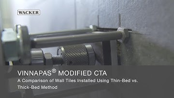 VINNAPAS® Modified Cementitious Tile Adhesives