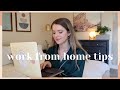 Work From Home Tips | Productivity, Motivation, Boundaries & Satisfaction