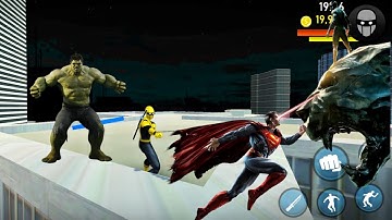 Blue Ninja ln power Spider - Android Gameplay #3