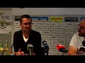 TV Elv // Pressekonferenz - SV Elversberg vs. FC Saarbrücken