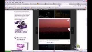 JQuery Thumbnail Gallery With LightBox Effect Video Review and Tutorial