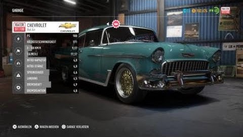 Need for Speed Payback - Chevrolet Bel Air Restauration 1955 - PS4