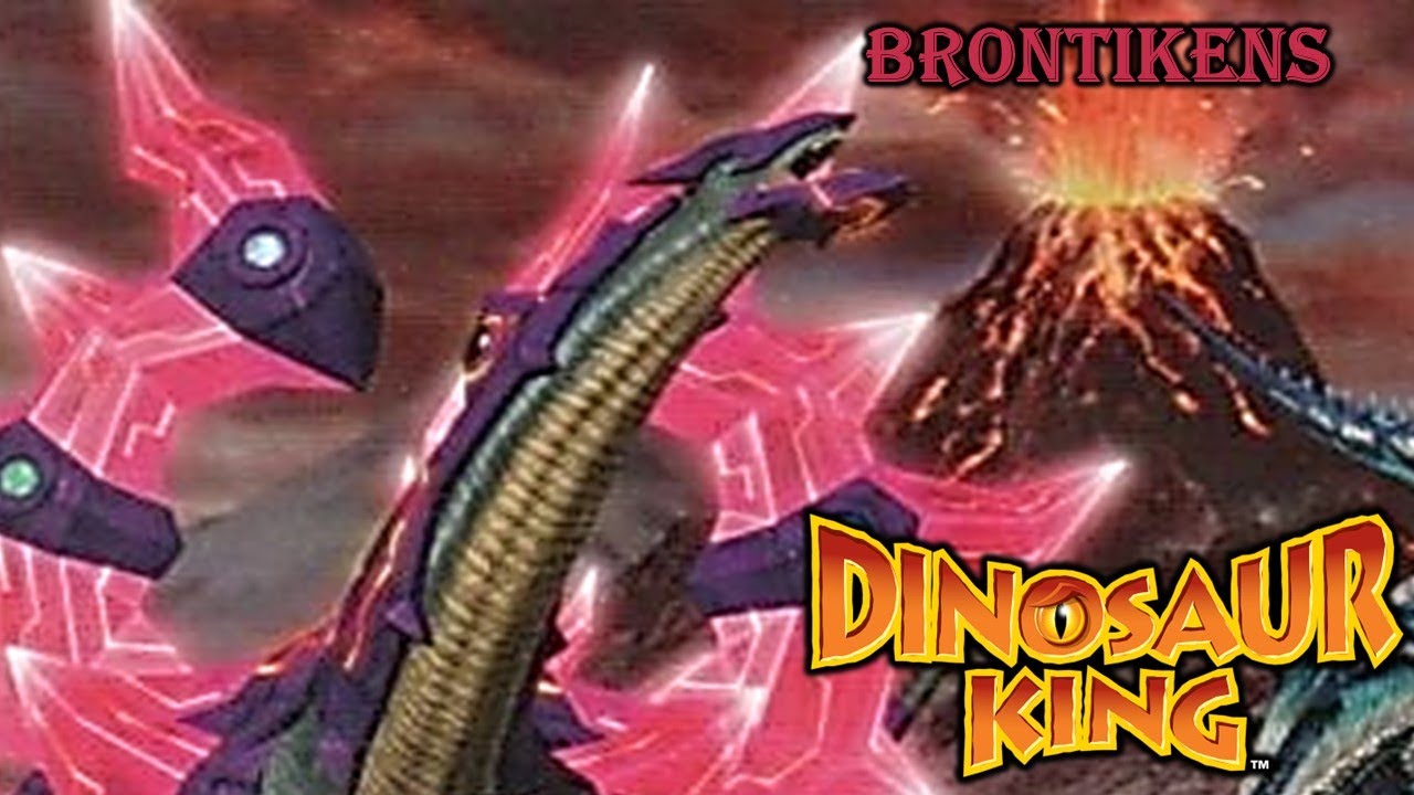 Dinosaur King Brontikens (Apatosaurus) screen Time