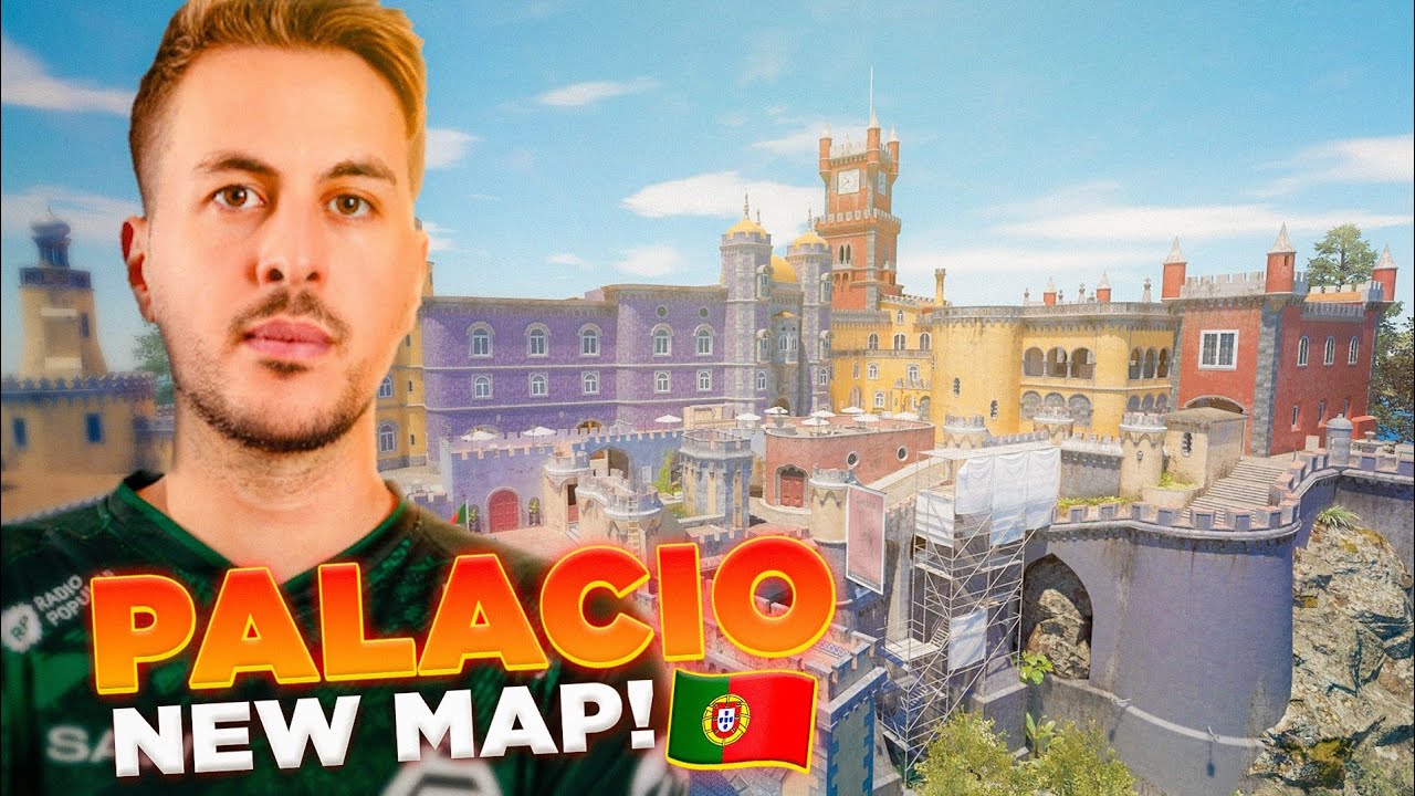 ROMAN JOGA CS2 NO NOVO MAPA PORTUGUÊS!! - PALACIO - YouTube