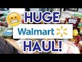 $400 WalMart Grocery Haul and Meal Plan 🍏 A Few What's for Dinner Shots Too! 🥗