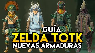 GUÍA - TODAS LAS NUEVAS TUNICAS, ROPAS, ARMADURAS Y CONJUNTOS DE ZELDA TEARS OF THE KINGDOM