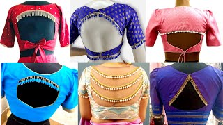 Latest Blouse Back Neck Ideasblouse Hanging Designs