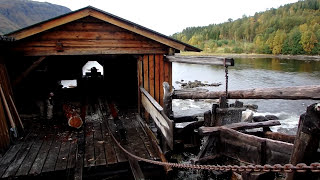 Water powered sawmill, Aursfjordsaga, Norway