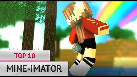 ☠ FALL 😱 TOP 10 MINE-IMATOR INTRO ANIMATIONS