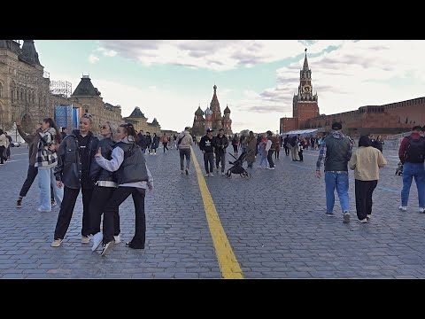 Москва. Вечерняя прогулка по Красной площади и ГУМ