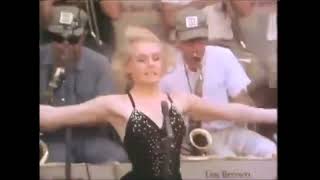 Joey Heatherton(age 23) dancing for the soldiers in Vietnam 1967..