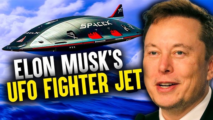 Elon Musk Unveils UFO Fighter Jet That Defies Physics