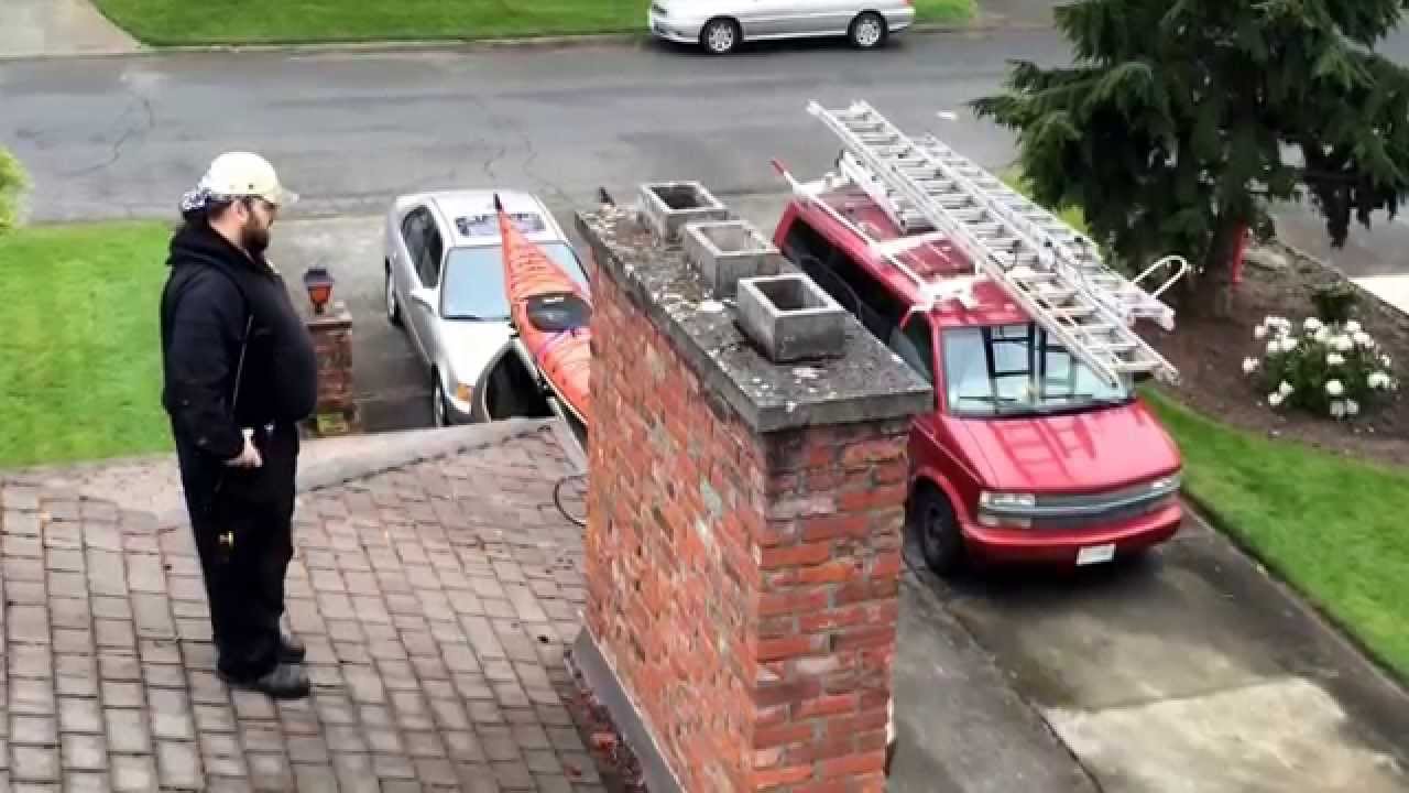 Brick and Mortar Patch Chimney Caps Repair Repoint Spalled Masonry