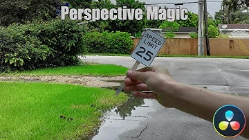 Perspective magic like Zach King, tutorial