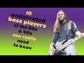 10 underrated rock bass players of the 80s and 90s you really need to know