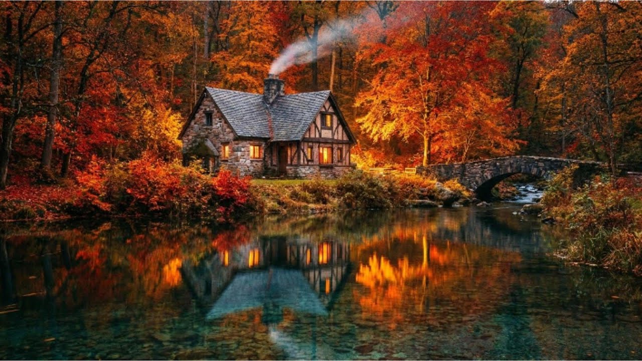 Vibrant Autumn Nature | Peaceful Fall Scenery for Relaxation - YouTube