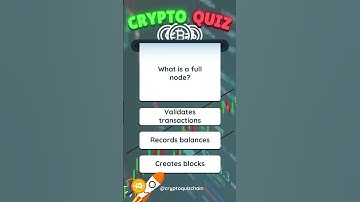 What does a full node do in blockchain? | #FullNode #Blockchain #Bitcoin #CryptoBasics