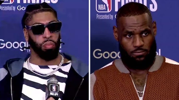 LeBron James & Anthony Davis react to losing Game 1 to the Nuggets |  SportsCenter - YouTube